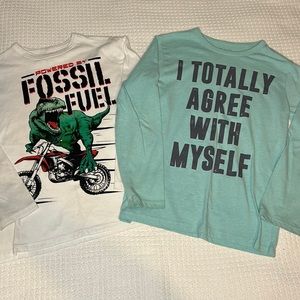 ⭐️ 5/$25 The Children’s Place Long Sleeve Shirt Bundle Boys Size M 7/8